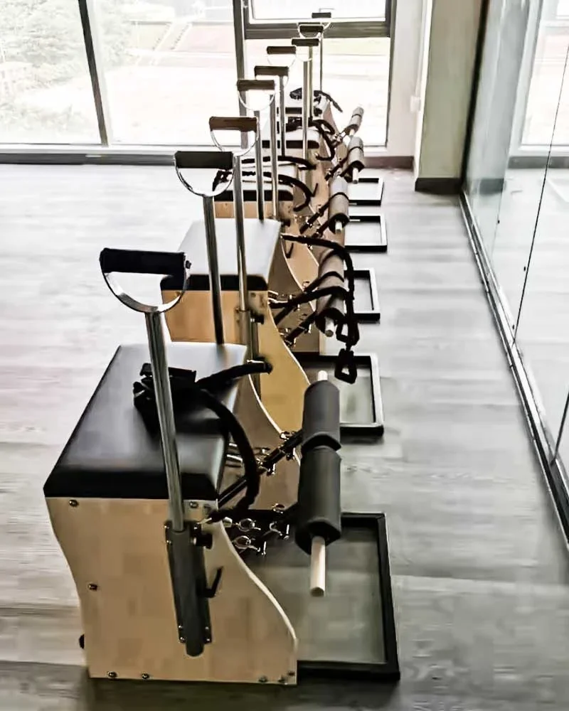 Pilates Yoga Combo - Queenlife-sillas de madera ecológicas, silla combinada