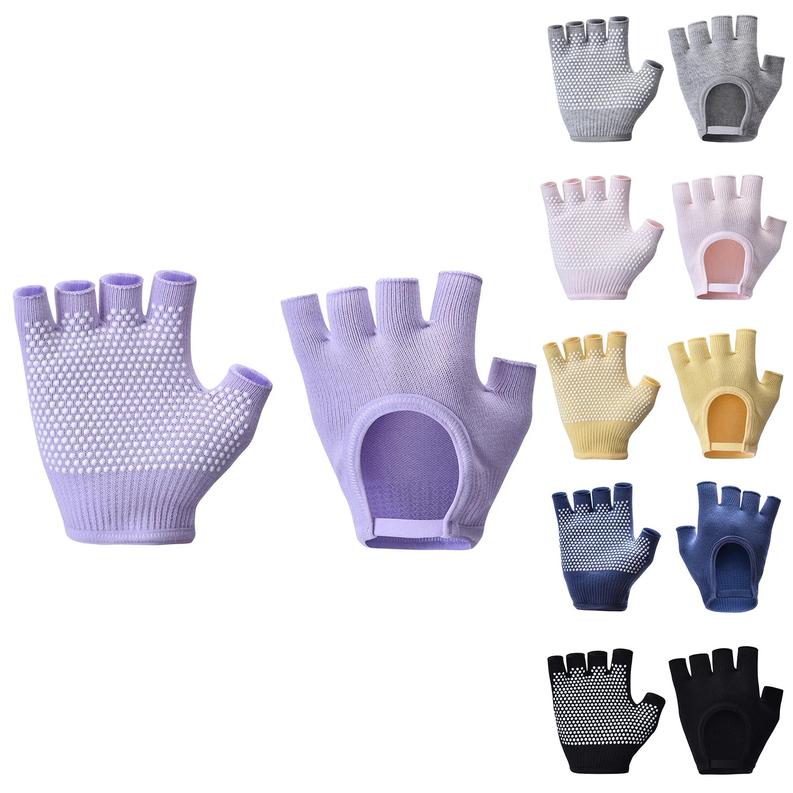 Pilates Yoga Aerial - Guantes de Yoga Aéreo Antideslizantes para