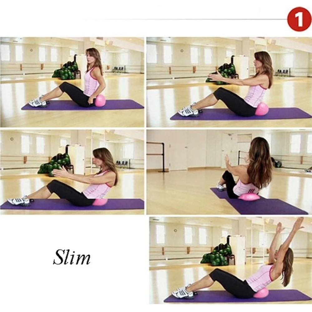 Pilates Yoga Ball Exercises - Nuevo Pelota de Yoga de 25cm,