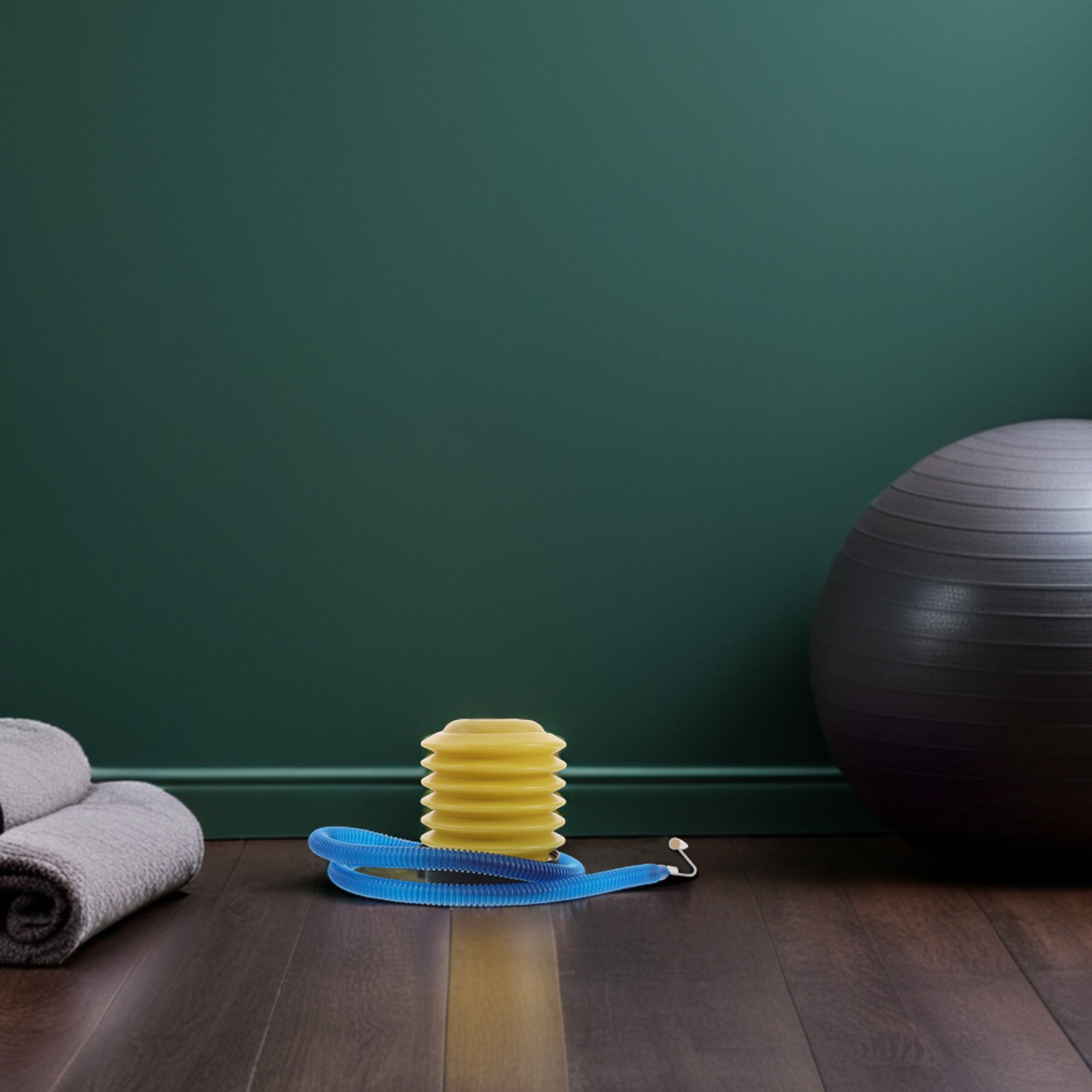 Pilates Yoga Ball Exercises - 1 Juego de Bomba Manual de