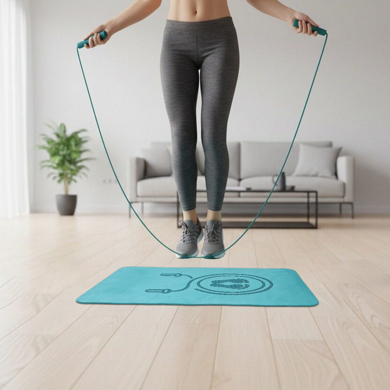 Pilates Yoga Joint - Colchoneta Premium de TPE para Saltar