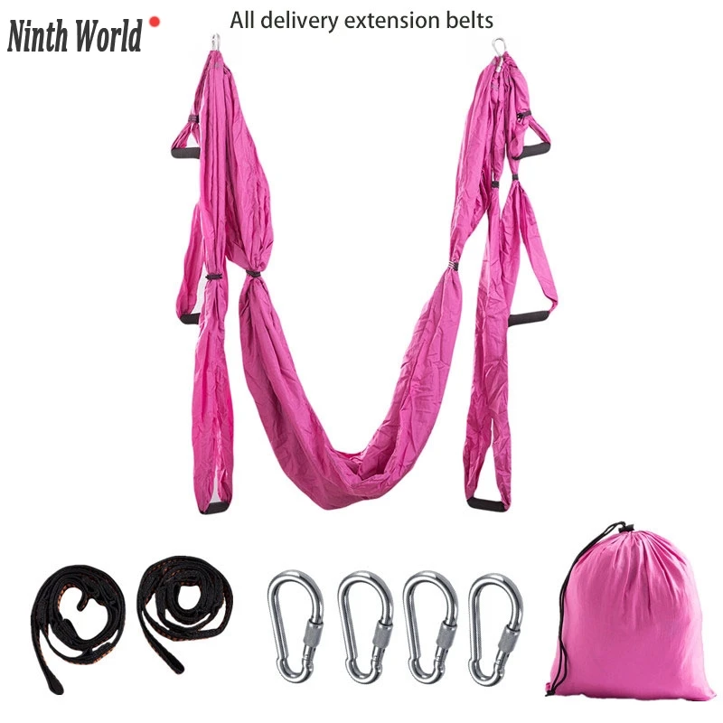 Pilates Yoga Aerial - Hamaca de Yoga Aéreo Antigravedad, Set