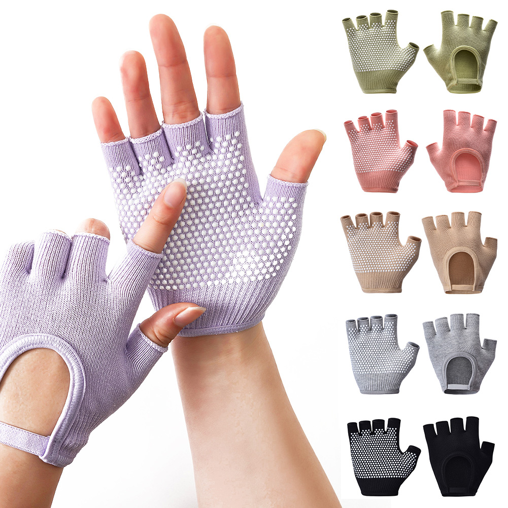 Pilates Yoga Aerial - 1 par de guantes antideslizantes para
