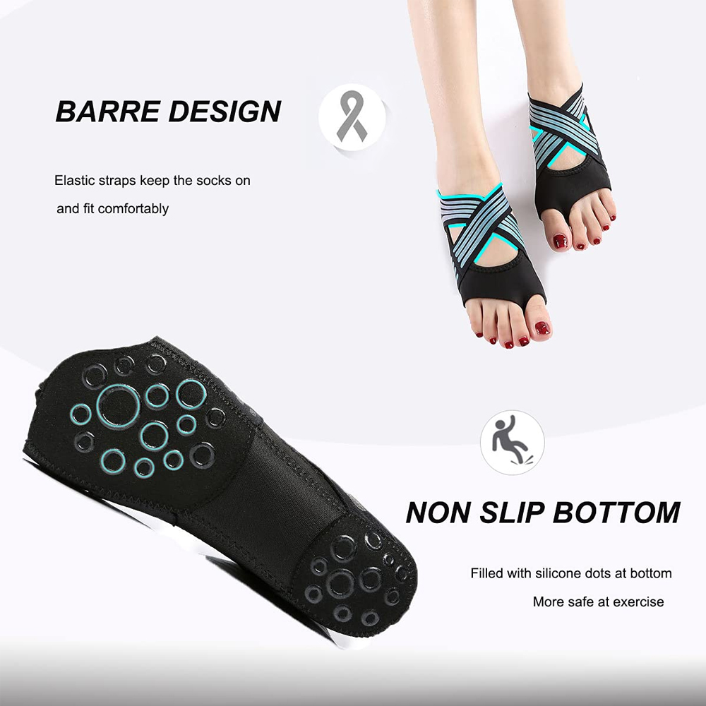 1 par de calcetines de yoga an - Pilates Yoga Combo reseña y precio