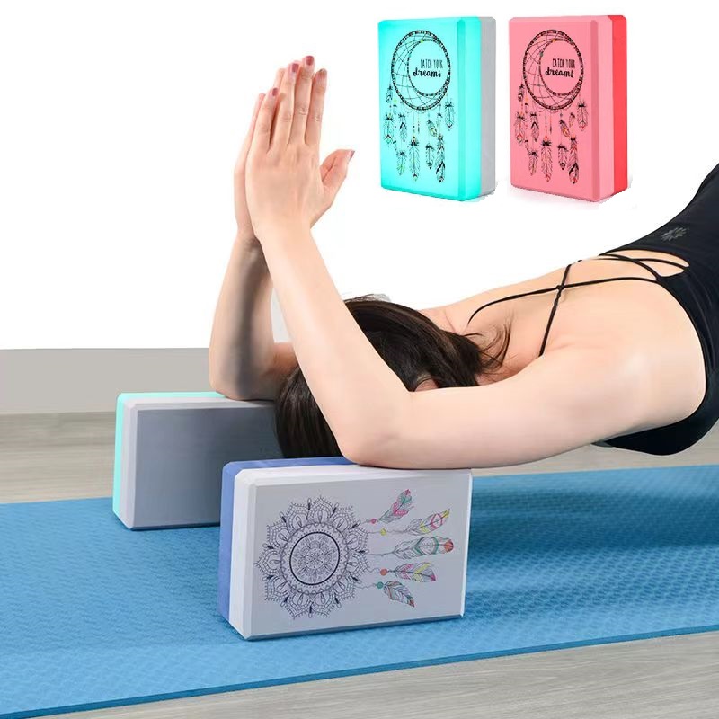 Bloques de Yoga EVA de dos col - Pilates Yoga Block reseña y precio