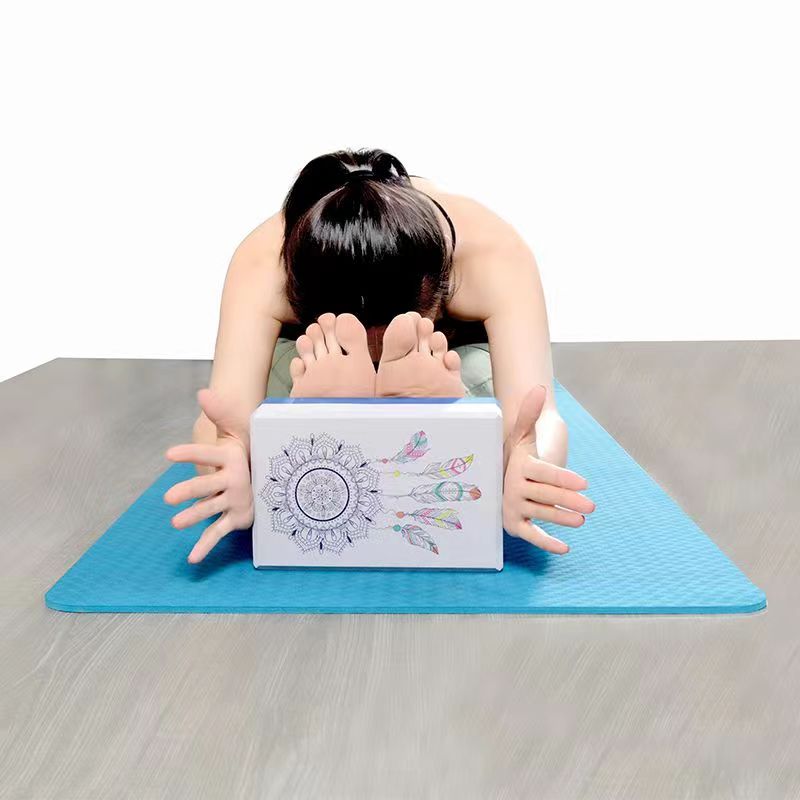 Bloques de Yoga EVA de dos col - Pilates Yoga Block reseña y precio