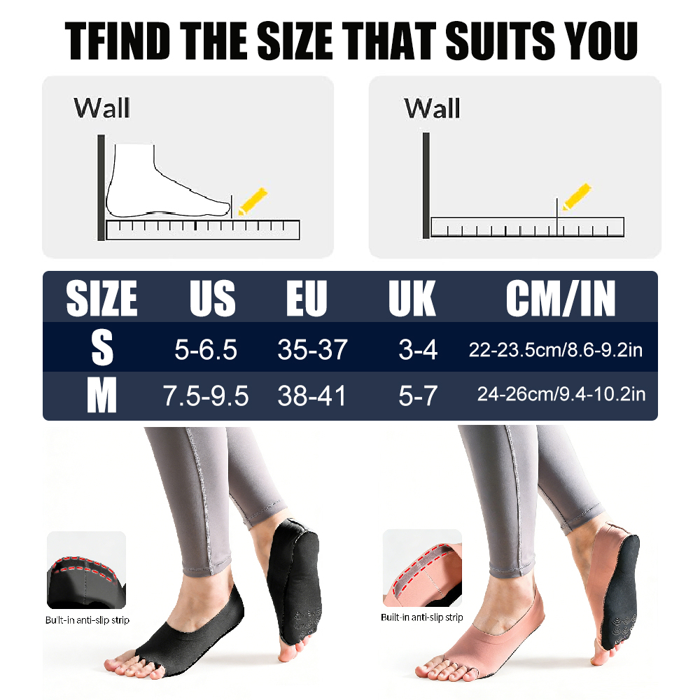 1 par de calcetines de yoga an - Pilates Yoga Combo reseña y precio