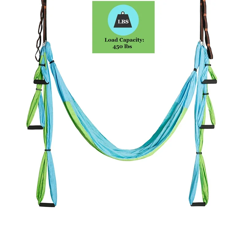 Hamaca de Yoga Aéreo con 6 Asa - Pilates Yoga Aerial reseña y precio