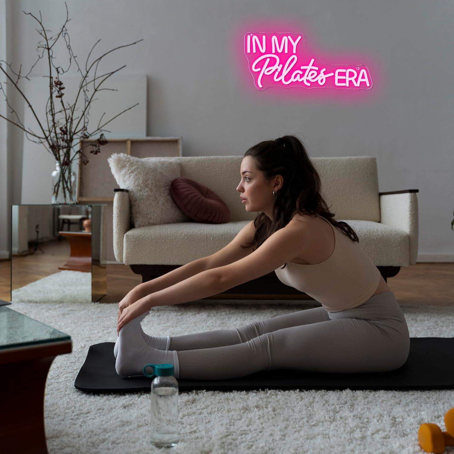 Letrero Luminoso LED Regulable - Pilates Yoga Room reseña y precio