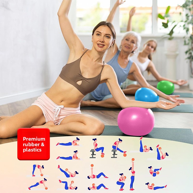 Mini pelota de ejercicio de PV - Pilates Yoga Ball Exercises reseña y precio