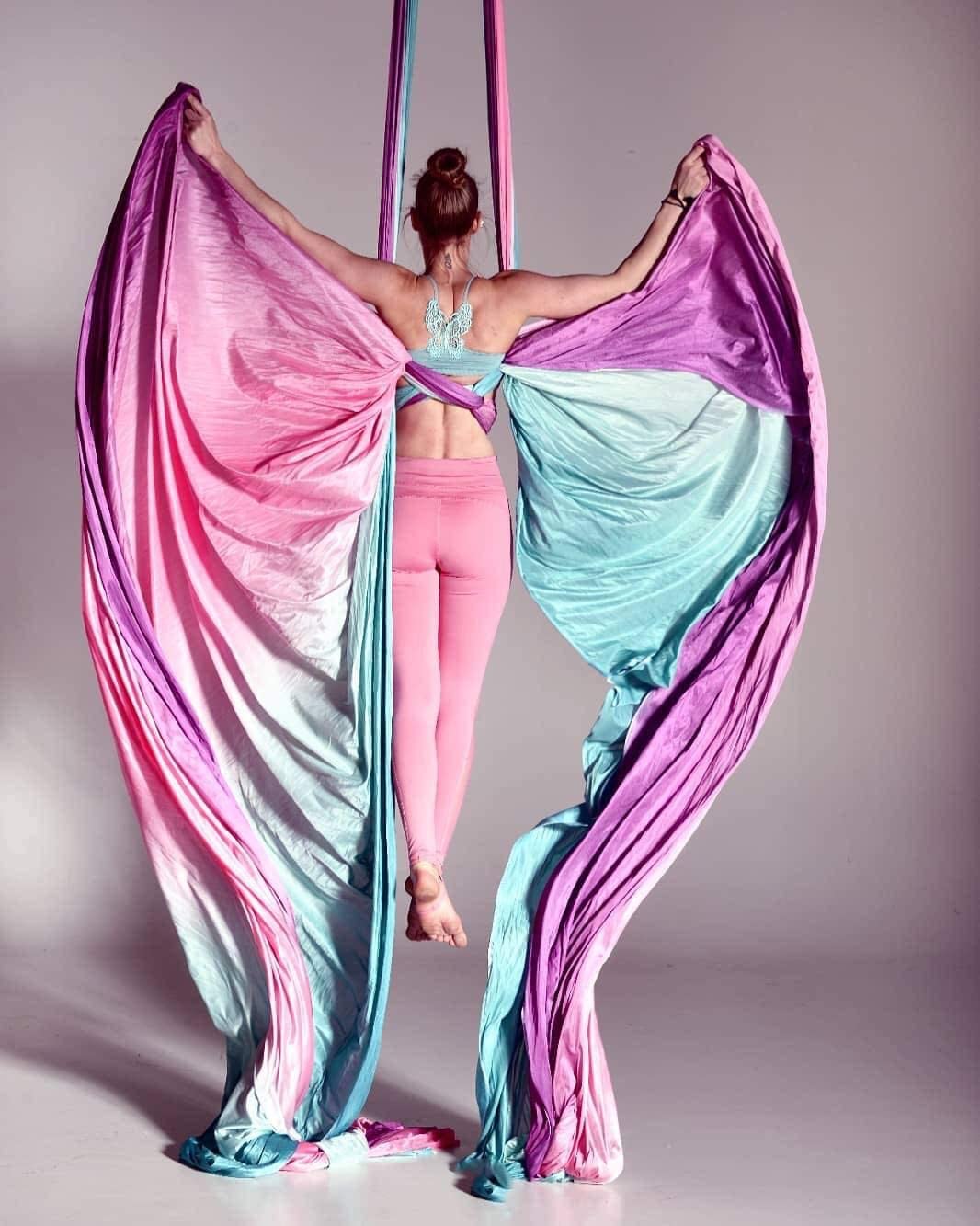 Hamaca de Gimnasia Aérea de 8. - Pilates Yoga Aerial reseña y precio