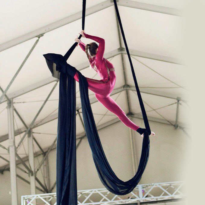 Hamaca de Gimnasia Aérea de 8. - Pilates Yoga Aerial reseña y precio