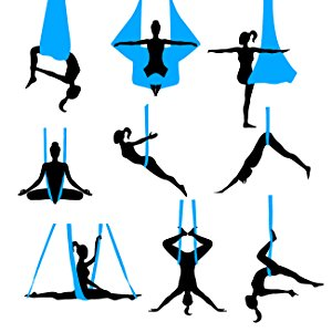 Hamaca de Gimnasia Aérea de 8. - Pilates Yoga Aerial reseña y precio