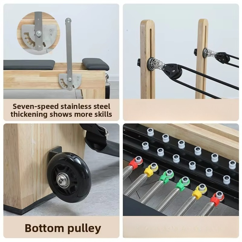 Cama de Pilates de Madera de A - Pilates Reformer Spring reseña y precio