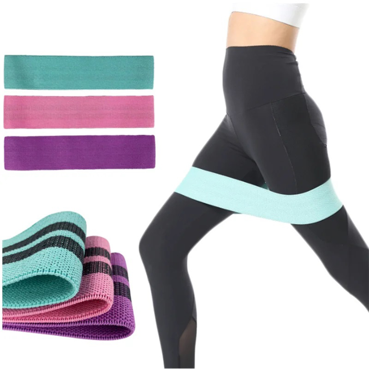 Banda elástica banda de resist - Pilates Yoga Joint reseña y precio