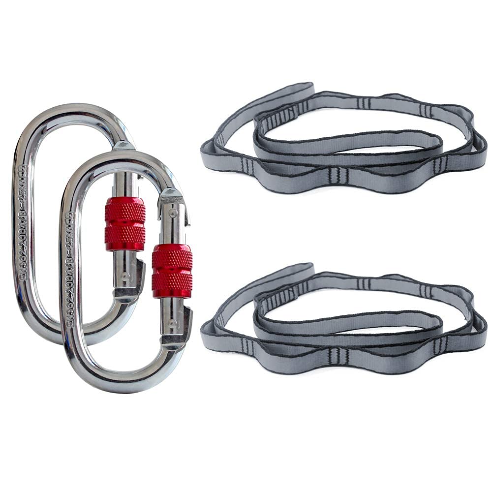 Accesorios del set de hamaca a - Pilates Yoga Aerial reseña y precio
