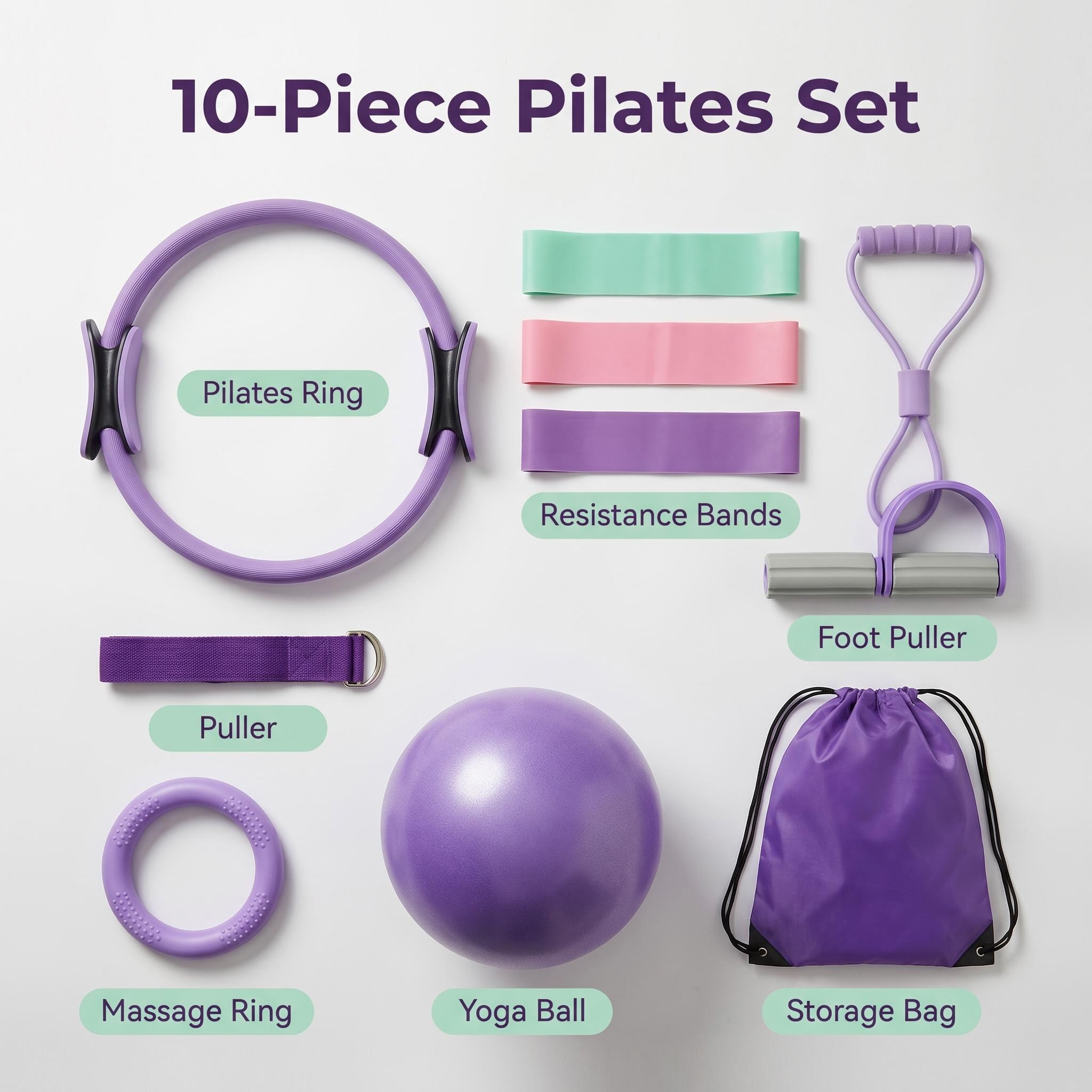 Nuevo Set Combinado de Yoga y  - Pilates Yoga Combo reseña y precio