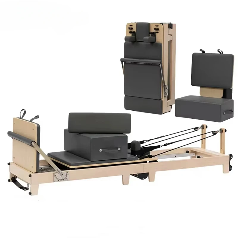 -Resformador de pilates con re - Pilates Reformer Spring reseña y precio
