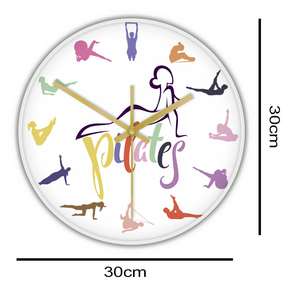 Reloj de Pared con Diseño Colo - Pilates Yoga Room reseña y precio