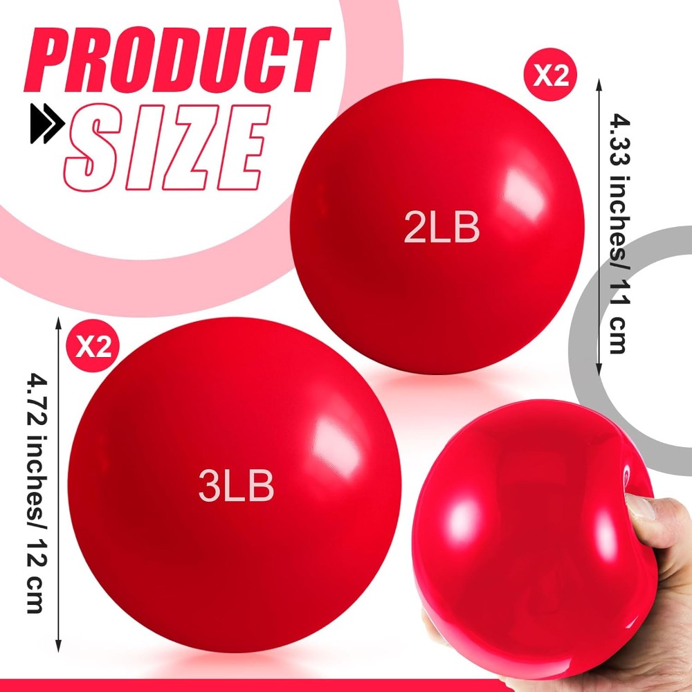 Pelotas de Ejercicio con Peso  - Pilates Yoga Ball Exercises reseña y precio