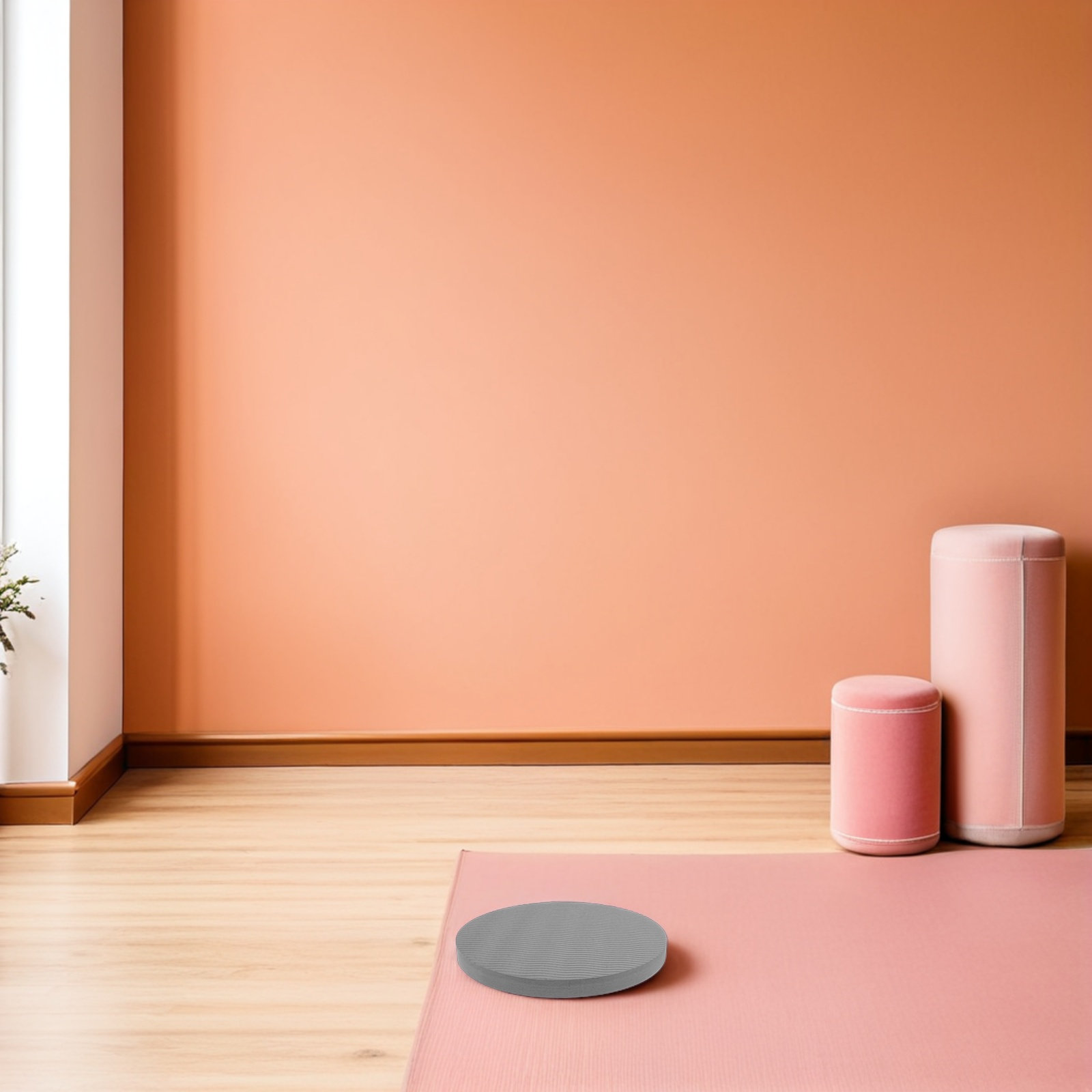 4 piezas de cojines redondos y - Pilates Yoga Joint reseña y precio