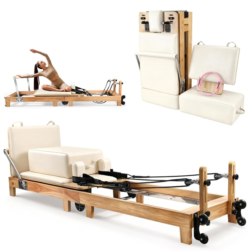 Reformer de Pilates Plegable d - Pilates Reformer Spring reseña y precio