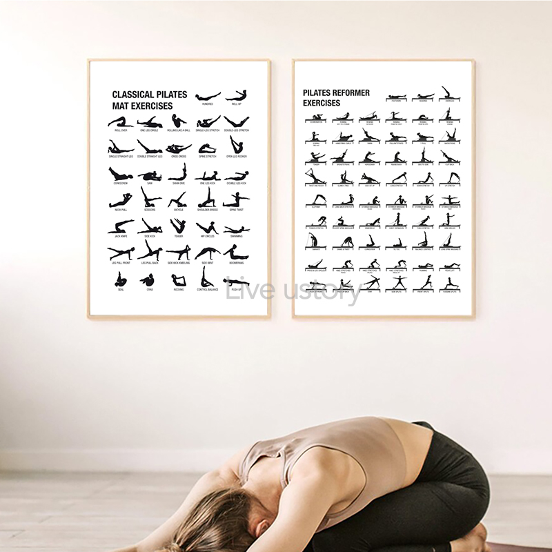 Póster de Lona sin Marco para  - Pilates Yoga Room reseña y precio