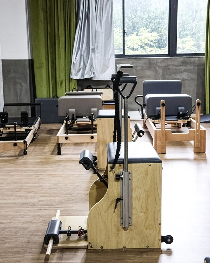 Silla combinada de yoga y pila - Pilates Yoga Combo reseña y precio
