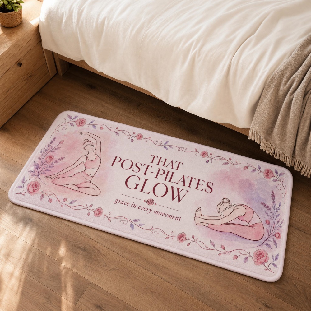 Alfombra de Yoga de Franela Su - Pilates Yoga Room reseña y precio