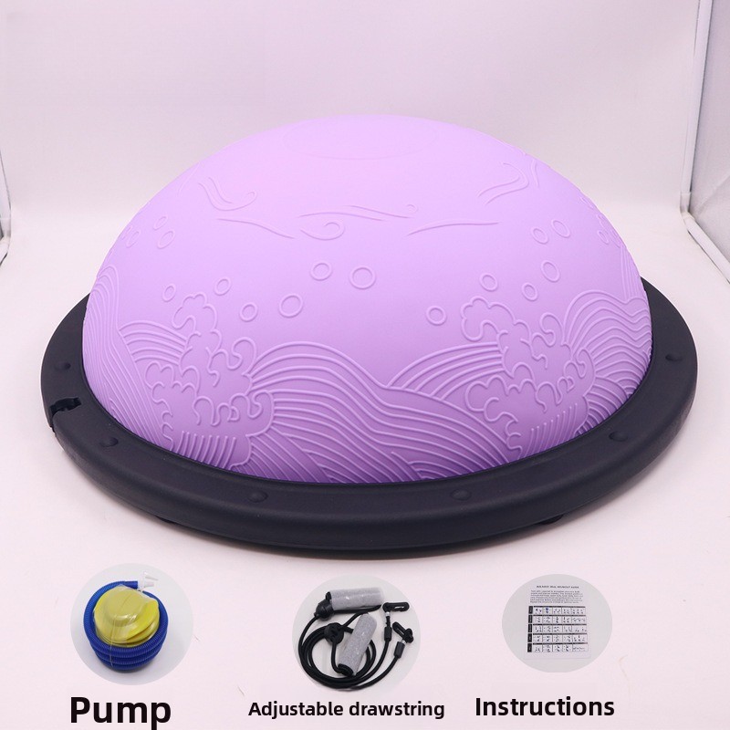Pelota Bosu, semiesfera para y - Pilates Yoga Ball Exercises reseña y precio