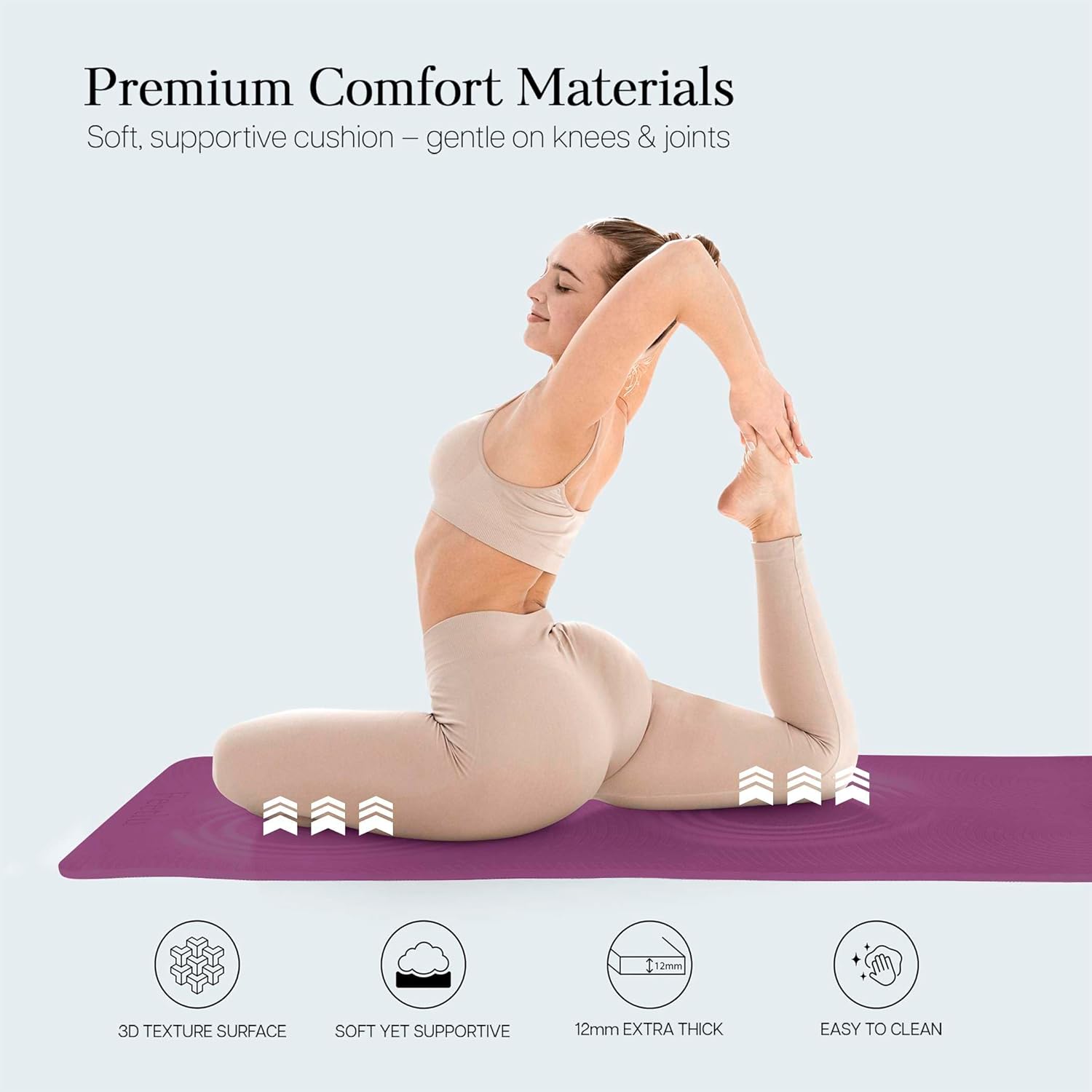 Esterilla para Yoga, Pilates y - Pilates Yoga Joint reseña y precio
