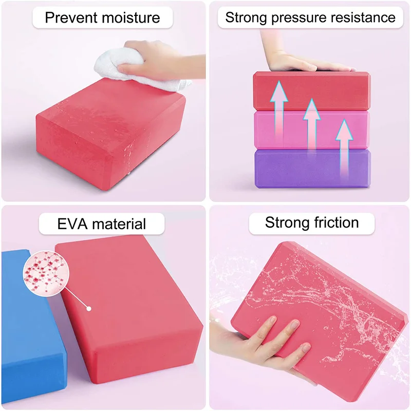 Bloques de Yoga, Cubos de Pila - Pilates Yoga Block reseña y precio